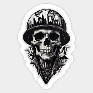 Bone Soldier Sticker